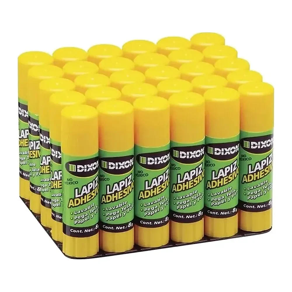 Lápiz Adhesivo Dixon, 8 g, 30 piezas
