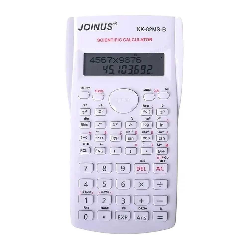 Calculadora Científica Joinus JS-82MS-5, Blanca 240 funciones, 1 pieza