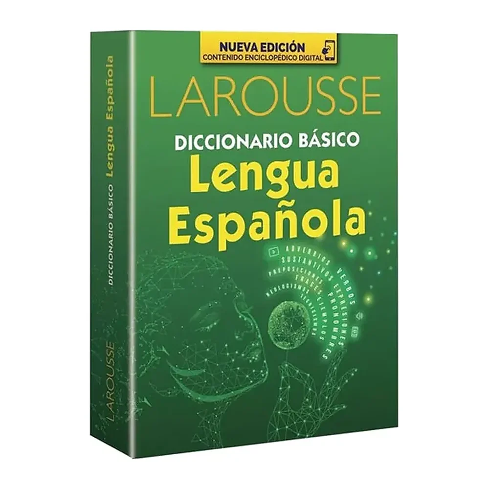 Diccionario Básico de la Lengua Española Larousse, Edición 2023 tapa blanda, 1 pieza