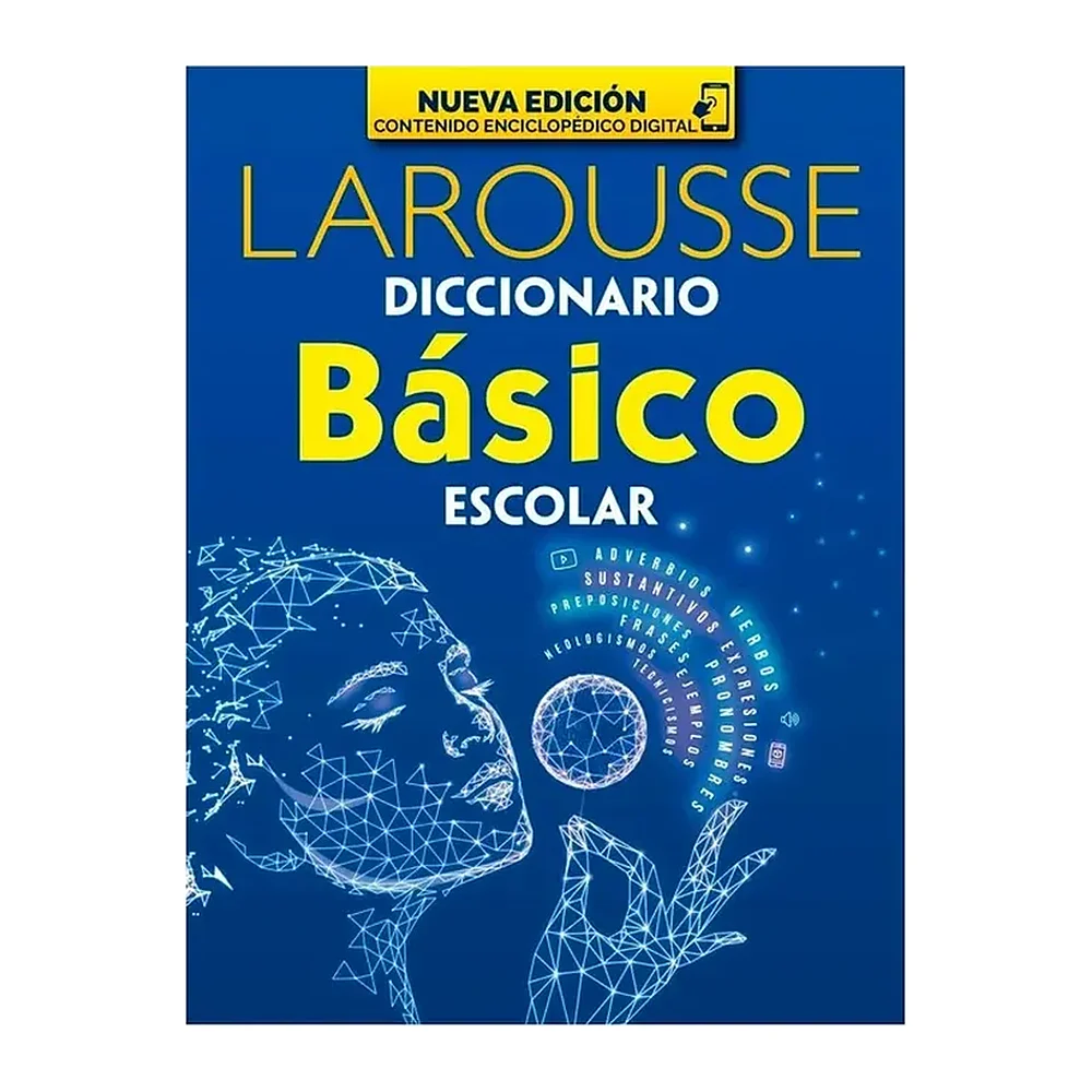 Diccionario Básico Escolar Larousse, Portada azul, 1 pieza