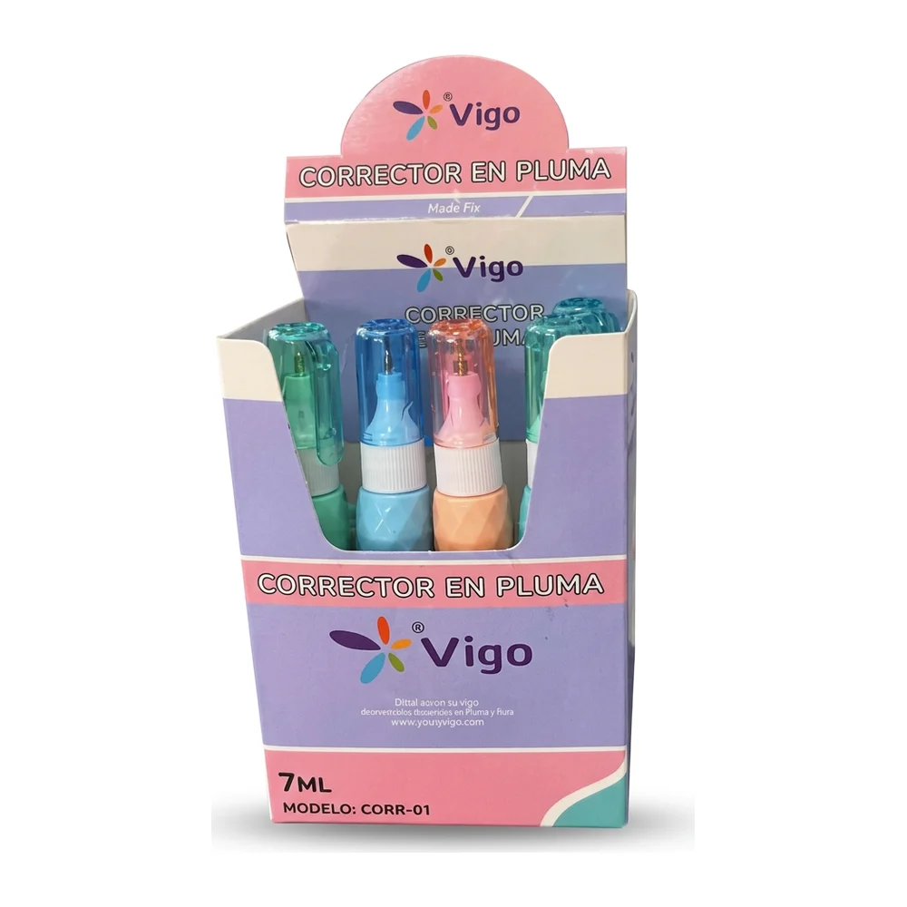 Corrector Viga, Blanco, 12 piezas